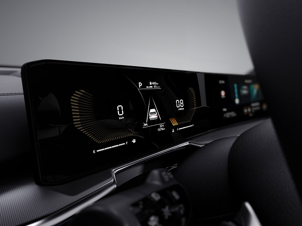 Cluster de supervision (LCD TFT couleur 4,2")