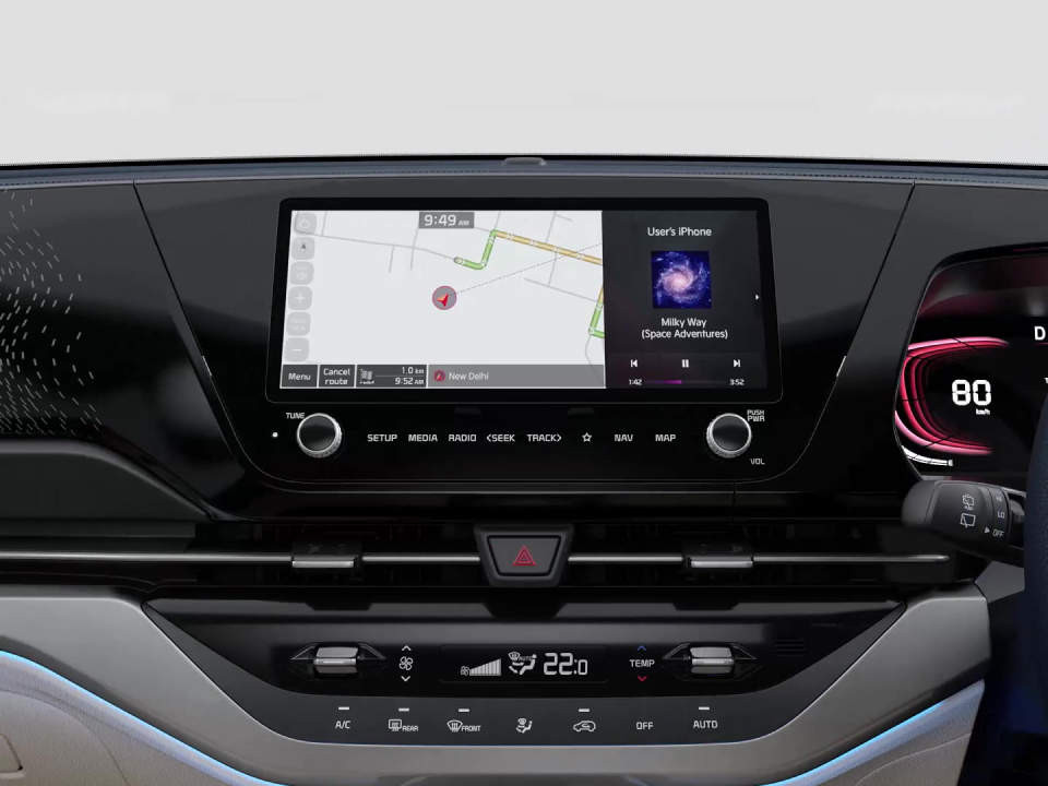 Écran tactile couleur multimédia 8 ‘' compatible Android Auto®/Apple Carplay®