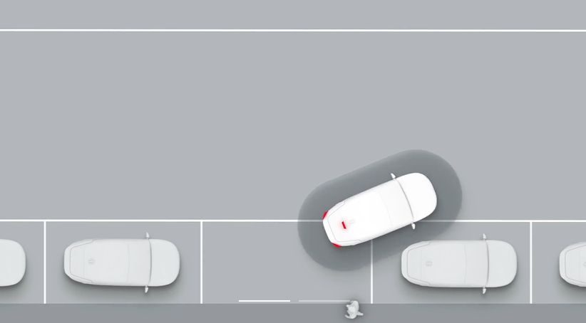 Avertissement de distance de stationnement avant/latéral/arrière.