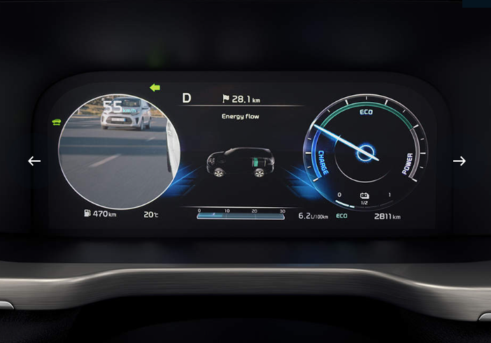 Système de détection des angles morts (BVM vidéo)